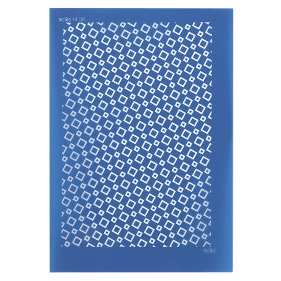 blue Moiko Silk Screen - Style 14.39