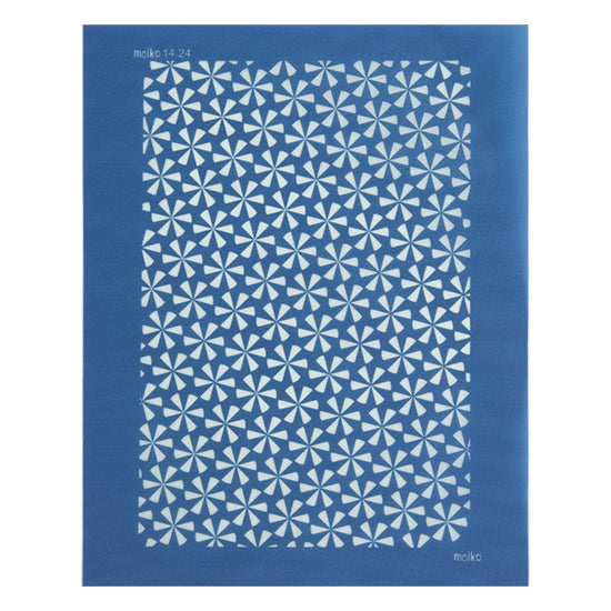 blue Moiko Silk Screen - Style 14.24