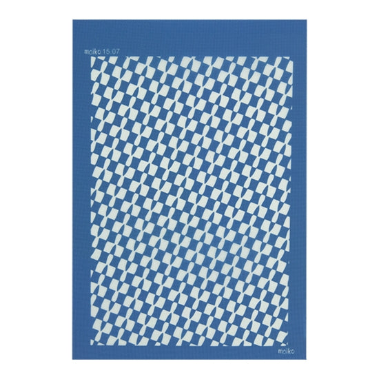 blue Moiko Silk Screen - Style 15.07