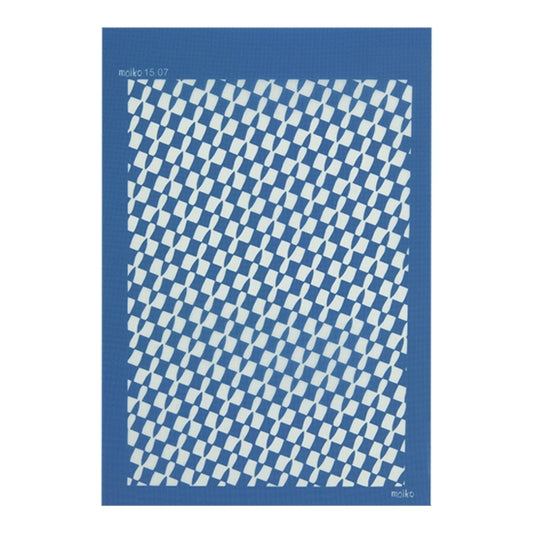 blue Moiko Silk Screen - Style 15.07