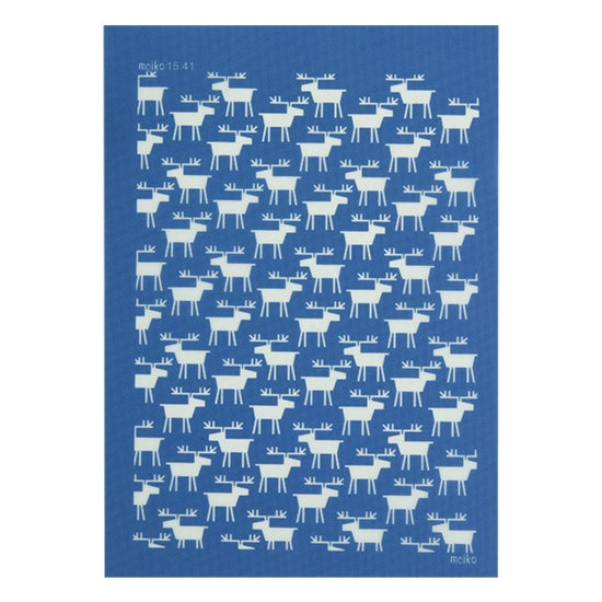 blue Moiko Silk Screen - Style 15.41