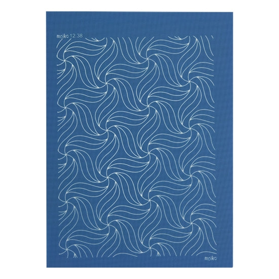 blue Moiko Silk Screen - Style 12.38