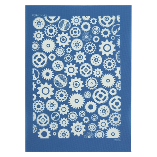 blue Moiko Silk Screen - Style 12.43