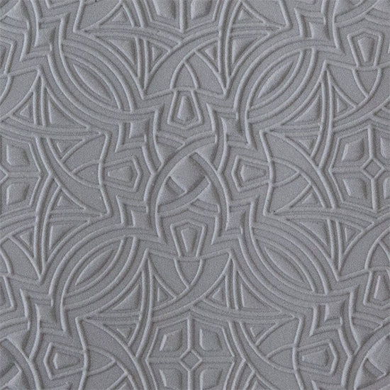 Rollable Texture Tile - Nouveau Transition Sample rolled in clay 