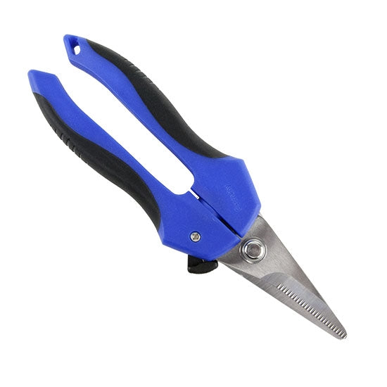 Stainless Steel Shears with blue black grips