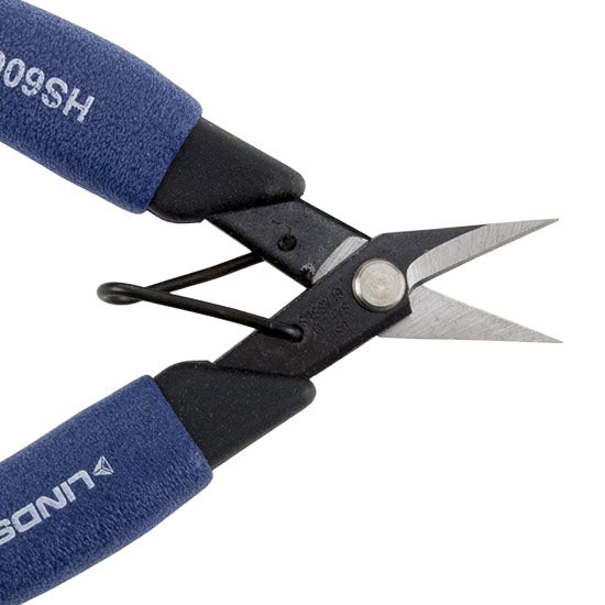 Lindstrom Shear With ergonomic, blue cushion grip handles and blades with a 57-59 Rockwell hardness for long life, our Lindstrom shear easily cuts through 16 gauge silver stock. For precise cuts, this shear is simply unbeatable.