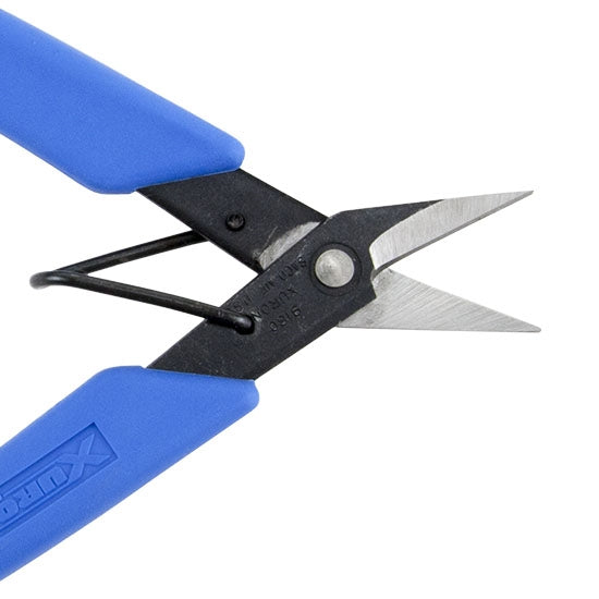 Xuron Shear - Serrated with blue grips