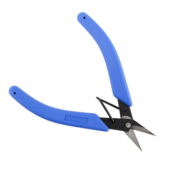 Xuron Shear - Non-Serrated with blue grips