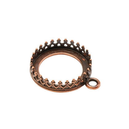 Copper Pendant Setting Round 14mm Pkg/1 - Cool Tools