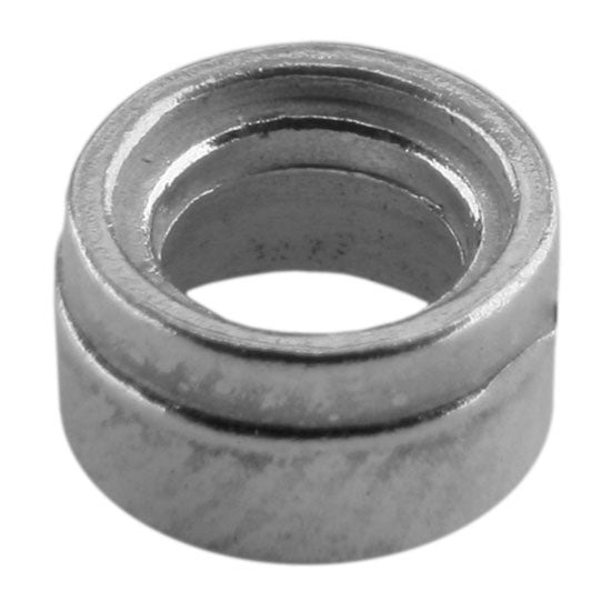 Sterling Silver Tube Setting - Round 4mm Pkg/1