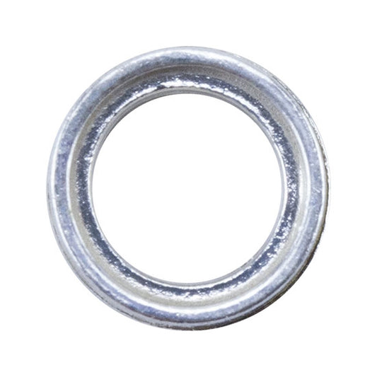 Sterling Silver Tube Setting - Round 6mm Pkg/1