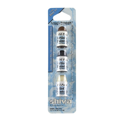 Shiva® Artist Paintstik® - 3 Color Iridescent Winter Mini Assortment - Cool Tools