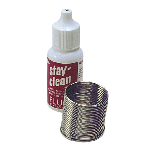 bottle of Stay-Brite® Solder Kit with wire solder