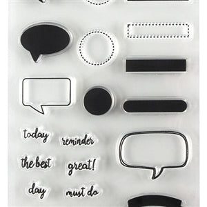 Silicone Stamps Set 2