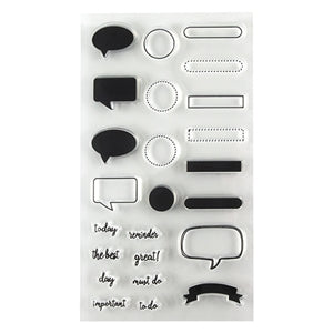 Silicone Stamps Set 2