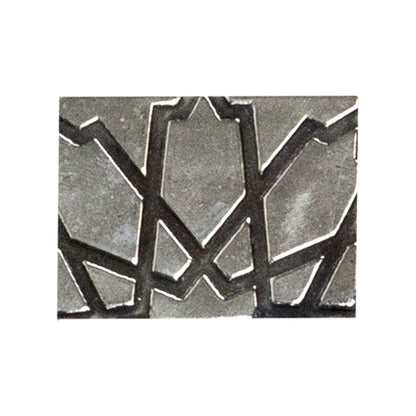 Pattern Stencil for Metal Clay - Mosaic - Cool Tools