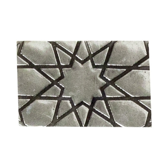 Pattern Stencil for Metal Clay - Stretched Mosaic