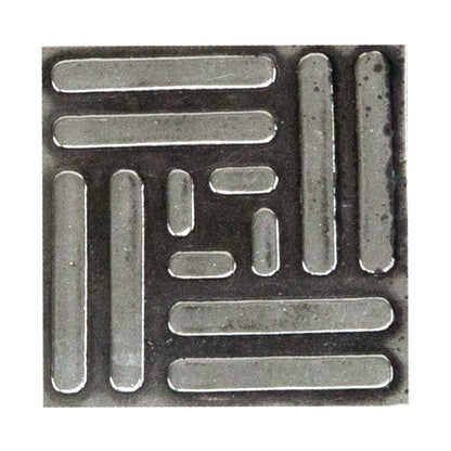 Pattern Stencil for Metal Clay - Woven Squares - Cool Tools