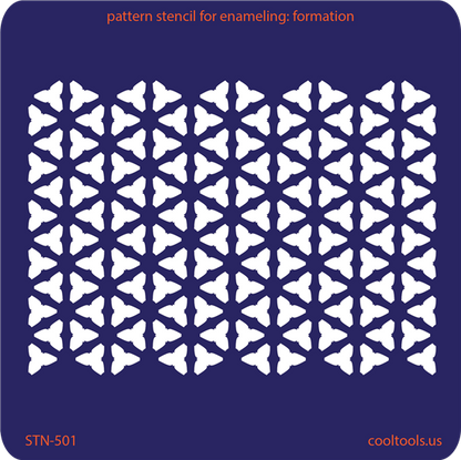 Pattern Stencil for Enameling - Formation - Cool Tools