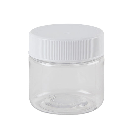 clear plastic Utility Jars - Pkg/2