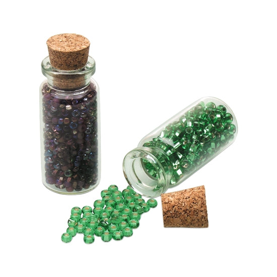 Mini Storage Bottle with Cork Pkg/6