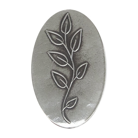 silver sample of Jewelry Artist Elements - Texture - Greenery Accents