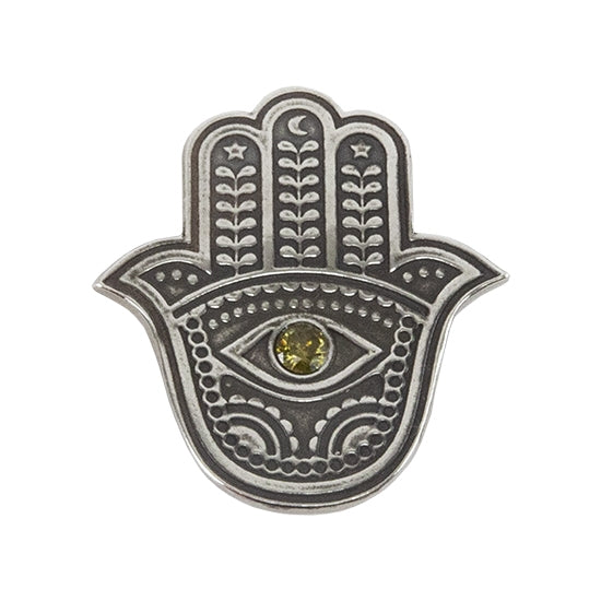 silver sample of Jewelry Artist Elements - Texture - Hamsa