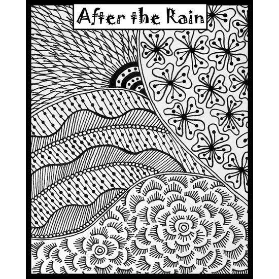 Helen Breil Texture Stamp - After the Rain