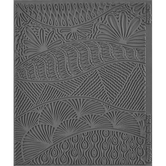 Helen Breil Texture Stamp - Conga Line