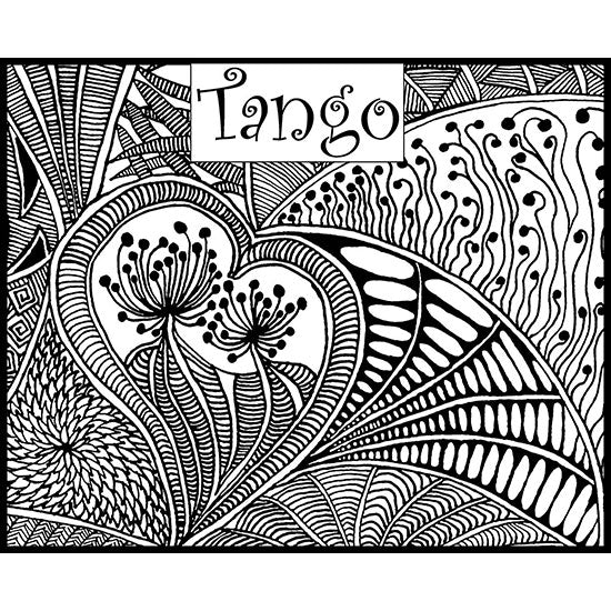 Helen Breil Texture Stamp - Tango