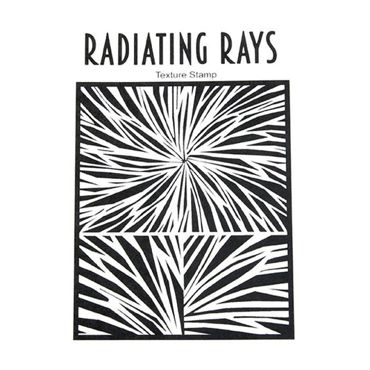 Helen Breil Texture Stamp - Radiating Rays