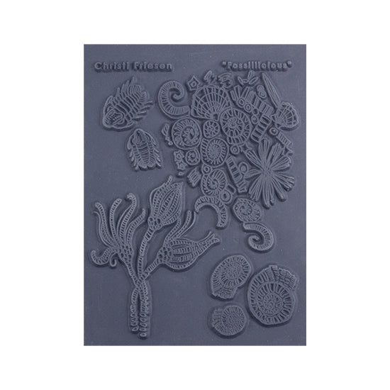 Christi Friesen Texture Stamp - Fossilicious