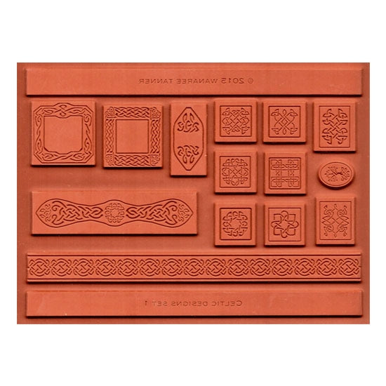  red brick colored Wanaree Tanner Signature Texture Plate - Panels & Frames