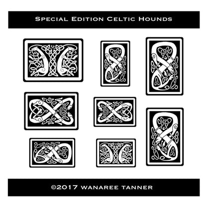  Designs of Special edition signature celtic texture plate hounds