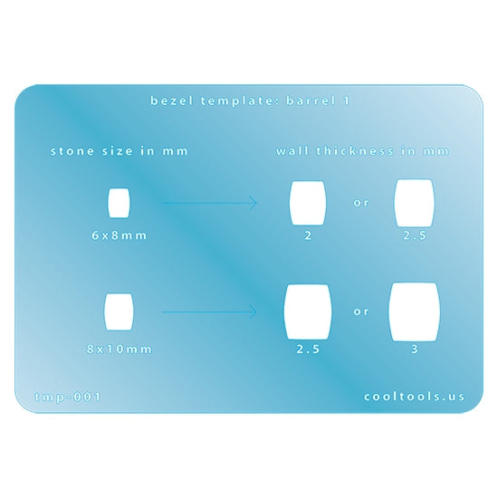 Bezel Template Barrel 1