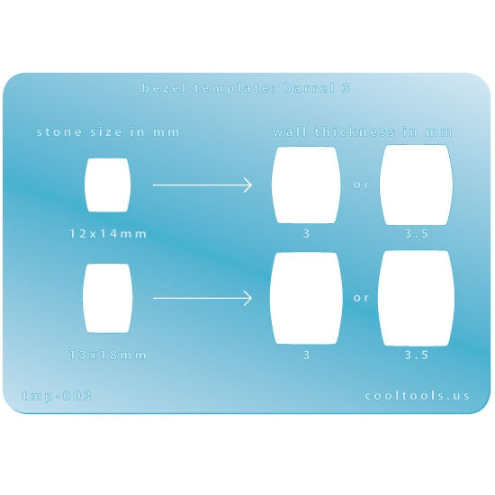 Bezel Template Barrel 3