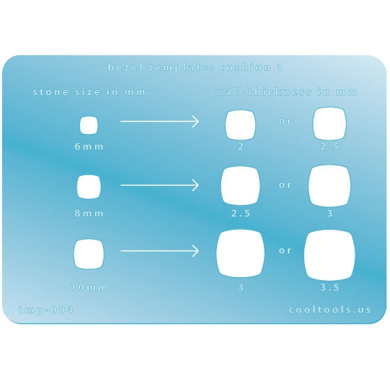 Bezel Template Cushion 1 Cool Tools