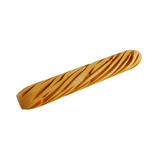 Wooden Hand Roller - Diagonal Ridges