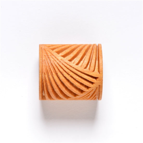 Wooden Mini Roller - Deco ZigZag 20mm