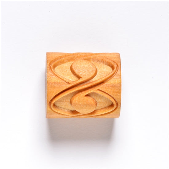 Wooden Mini Roller - Double Helix 20mm