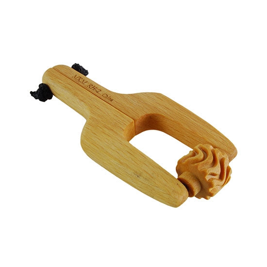 Wooden Mini Roller - Zebra Lines 10mm with wooden Roller Handle