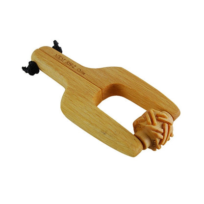 Wooden Mini Roller - Basketweave 1 - 10mm with wooden Roller Handle
