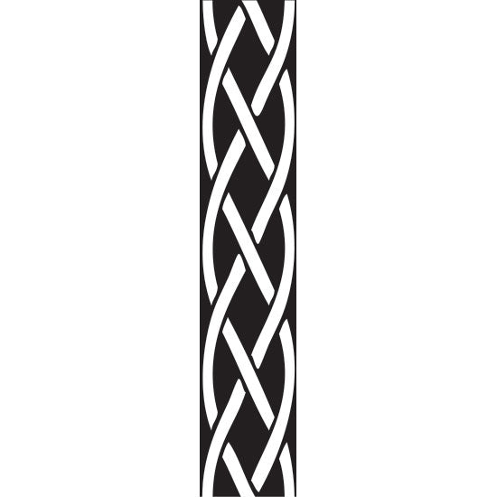 Wooden Mini Roller - Single Braid 10mm design