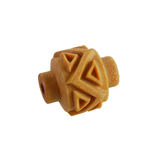 Wooden Mini Roller - Zigzag & Triangles 10mm