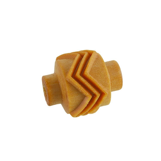 Wooden Mini Roller - Zigzags 10mm