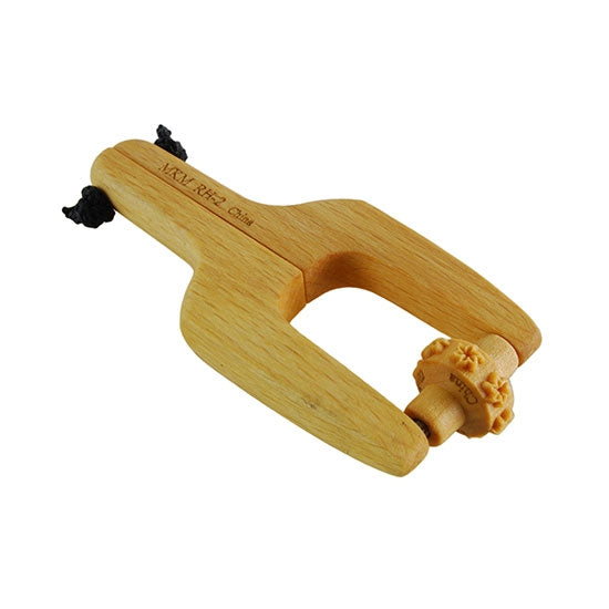 Wooden Mini Roller - Six Petaled Flower 5mm with wooden Roller Handle