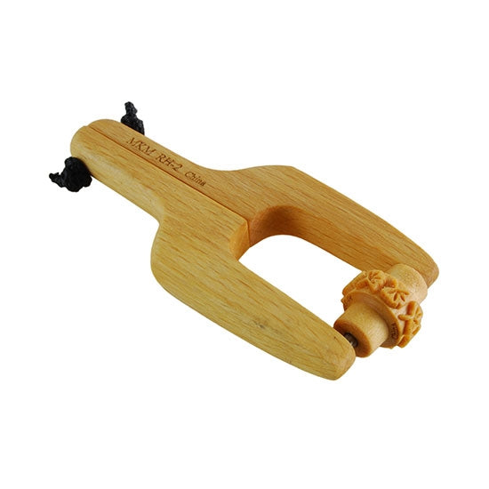 Wooden Mini Roller - Gingko Leaves  with wooden Roller Handle5mm