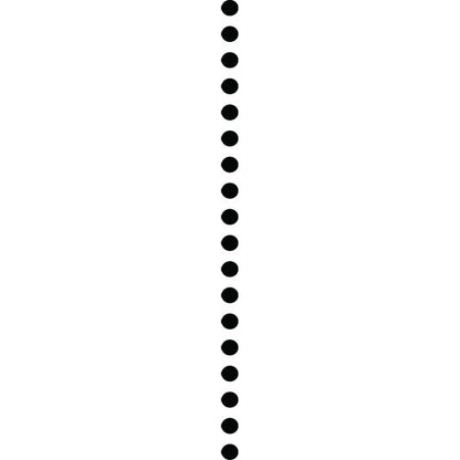 Wooden Finger Roller - Dots 8mm design