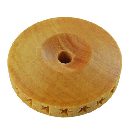 Wooden Finger Roller - Stars 8mm