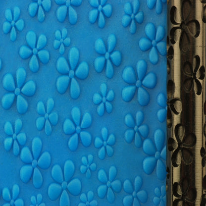 Acrylic Hand Roller with  impression in clay